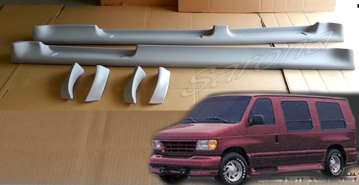 Custom 92-02 Ford Van Kit # 47-06  Body Kit (1992 - 2007) - $1690.00 (Manufacturer Sarona, Part #FD-005-KT)